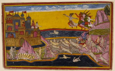 Rāma, avec l