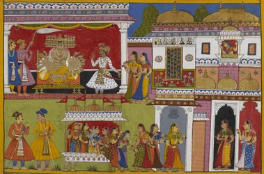 Rāvaṇa retourne à Laṅkā, maudit par les femmes, et apprend que Madhu a enlevé sa sœur Kumbhakarṇī.