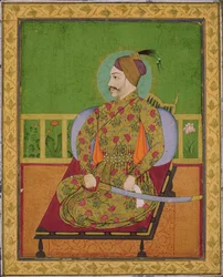 Sultan Abdullah Qutubshah de Golconda (règne 1626-72) Deccan, Moghol, c.1640