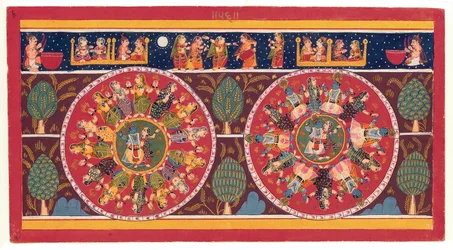La Danse éternelle : Rasamandala, Krishna danse avec les vachères