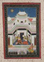 Vilaval Ragini, vers 1790