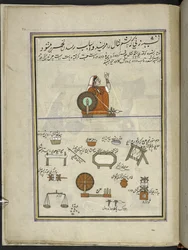Femme filant de la laine, 86 dessins reliés en un volume représentant des métiers et des occupations au Cachemire, les artisans sont montrés au travail avec leurs outils et équipements, par un artiste du Cachemire, probablement à Srinagar, c.1850-60