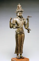 Shiva Mahadeva (bronze, or et argent)