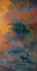 Solstice, 2024 (huile sur toile)