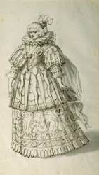 Mascarade, vers 1638