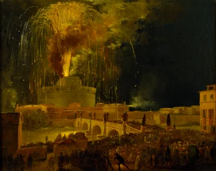 La Girandola : feux d