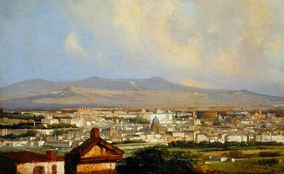 Vue de Rome depuis Montemario