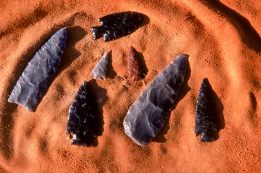 Pointes de flèches Anasazi, Nouveau-Mexique
