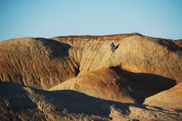 Scènes autour de Wu Cai Wan dans le désert de Gobi, Xinjiang, Chine occidentale, 2007