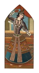 Une danseuse Qajar, c.1840