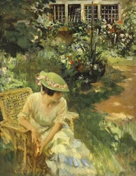 Dans le jardin