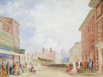 Vue de Kirkgate, Leeds