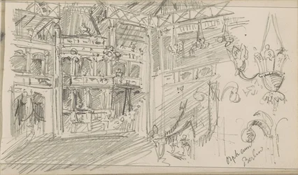 Intérieur du théâtre Orpheum à Berlin