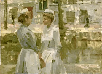 Servantes sur le Leidsegracht