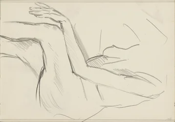 Femme nue assise
