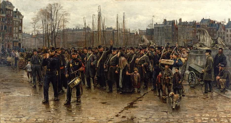 Transport de soldats coloniaux