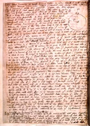Lettre écrite par Isaac Newton, 28 novembre 1679