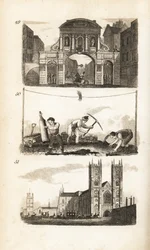 Temple Bar, Paveurs et Abbaye de Westminster