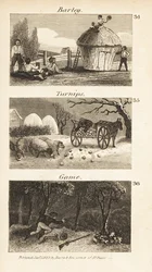 Métiers dans le Norfolk, Angleterre Régence
