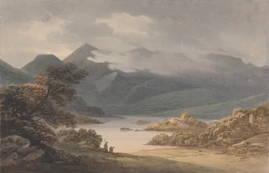 Vue sur le lac supérieur (Irlande)