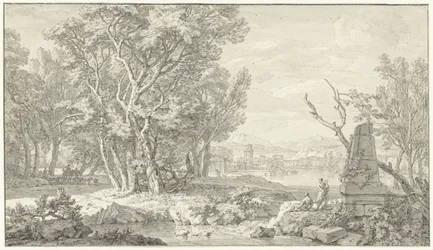 Paysage arcadien