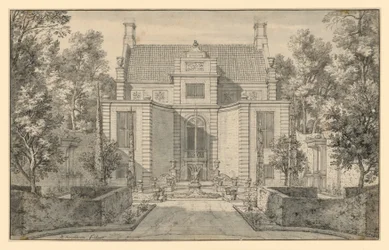 Vue du jardin d