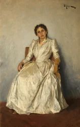 Portrait de Sophia Kuvshinnikova 1847-1907, 1888