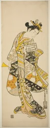 Geisha debout