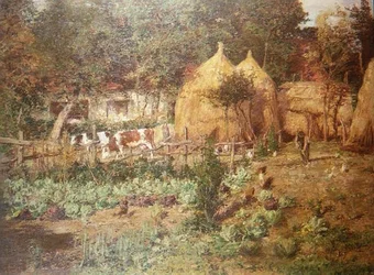 Les meules de foin