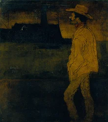 Soldat de retour de Cuba sur le quai