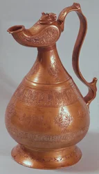 Cruche, du Khorasan, Iran, 1218 (cuivre)