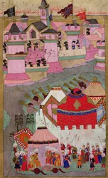 Siège de Vienne par Soliman Ier (1494-1566) le Magnifique, en 1529, du 