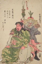 Le guerrier chinois Guan Yu