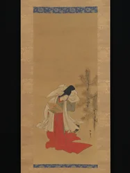 Courtisane-danseuse (Shirabyōshi) pour le Nouvel An