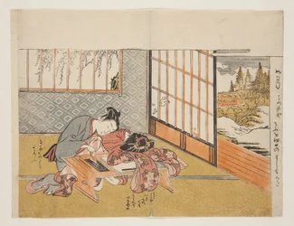 Fleurs prospères des douze mois élégants (Furyu juniki no eiga)