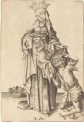 Sainte Élisabeth de Thuringe, vers 1475-1480