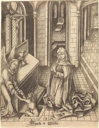 Sainte Ottilie, vers 1475-1480