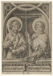Saint Barthélemy et Saint Philippe, des Apôtres, 1435-1503