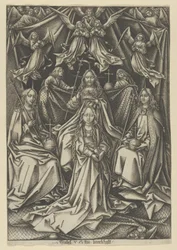 Le Couronnement de la Vierge, tiré de La Vie de la Vierge.
