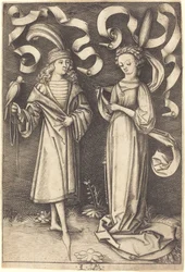Le fauconnier et la noble dame
