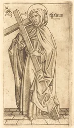 Saint Jude Thaddée (?) ou Saint Simon (?)