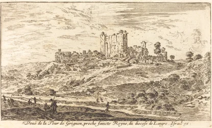 Vue de la tour de Grignon