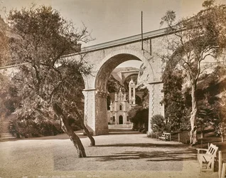 Album « Gênes et Pise » : Chapelle Sainte Dévote à Monaco, v.1880-90