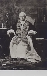 Pape Léon XIII (photo n/b)