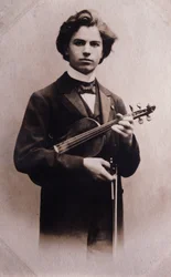Portrait de Jan Kubelik (1880-1940) violoniste et compositeur tchèque