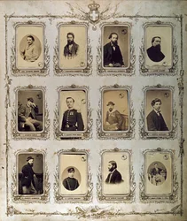 Risorgimento : portraits des Mille (ou Chemises Rouges), qui ont participé à l