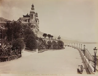 Le Théâtre de Montecarlo, Principauté de Monaco