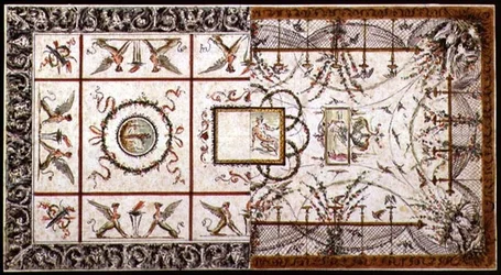 Dessins alternatifs pour un plafond néoclassique, c.1800