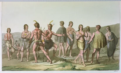 Indiens américains de Caroline du Sud, vers 1820