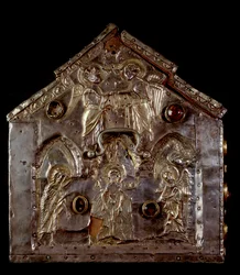 Arche de Barberousse, avec des scènes de la vie de Saint Jean-Baptiste